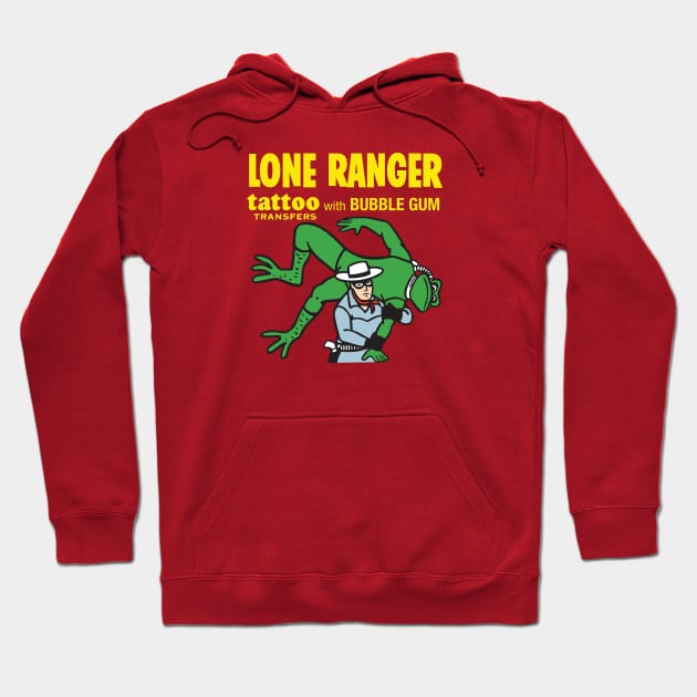 Lone Ranger - Frogman Tattoo Hoodie by Chewbaccadoll